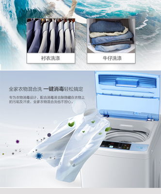 海爾EB55M2WH 智能洗滌科技，為健康潔凈生活賦能